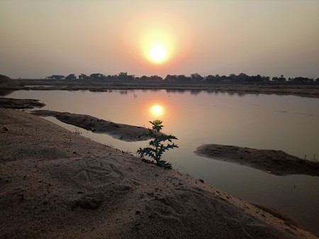 A BEAUTIFUL SUNSETの写真素材