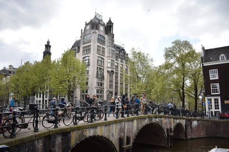 Amsterdam, capital of The Netherlands (Holland)のeditorial素材