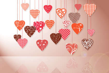 Love backgroundの写真素材