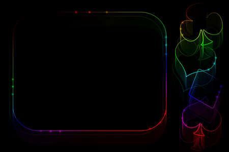Casino illustrationの写真素材
