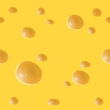 Vecor seamless illustration of cheese patternのイラスト素材