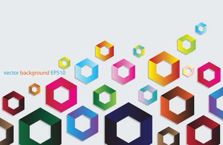 Colorful graphicのイラスト素材