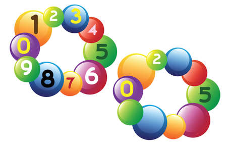 Puzzle for children with vector  elementsのイラスト素材