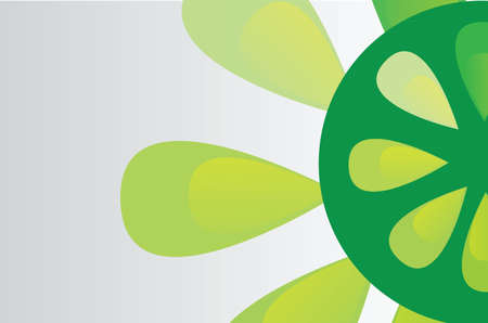 Abstract flowers background with place for your textのイラスト素材