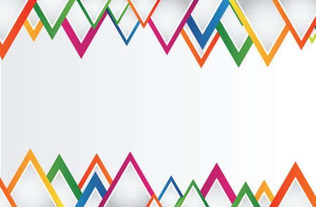 Abstract geometrical background with triangles and space for your messageのイラスト素材
