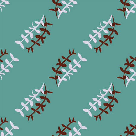 Stylish Vector seamless floral spring pattern, Beautiful illustration texture for printingのイラスト素材