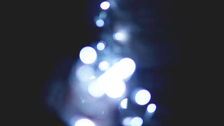 Holiday blue lights - can be used for backgroundの写真素材