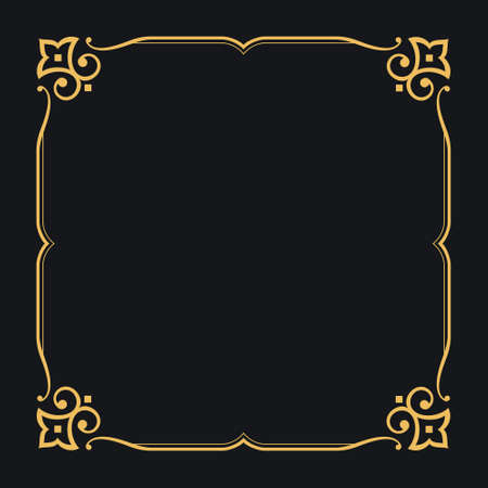 Border frame Classic luxury vintage, mandala frame patternのイラスト素材