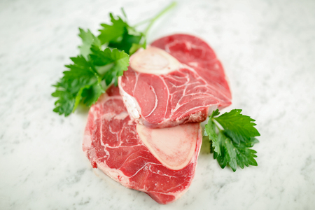 Beef on the floorの写真素材