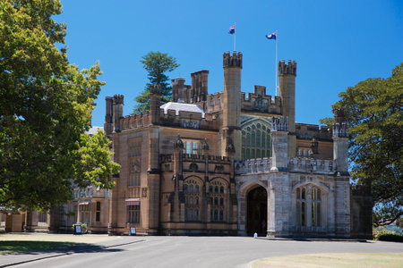 Government House in the Botanic Gardensのeditorial素材