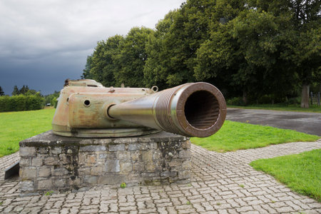 Driveway to the Bastogne Historical Center