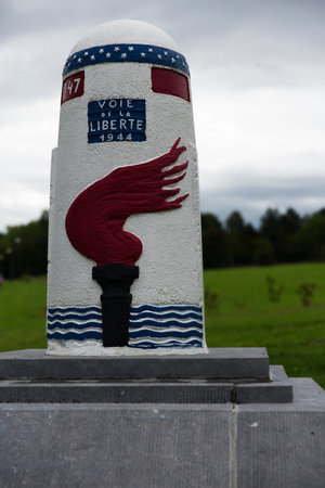 Mile Marker Road to Freedomのeditorial素材