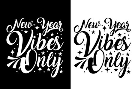 Best Happy New Year t-shirt , sticker, mug, bag design.のイラスト素材