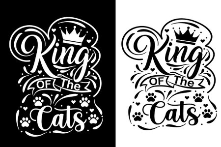 best cat t-shirt designのイラスト素材