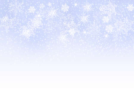 Winter snow or snowflake designの写真素材