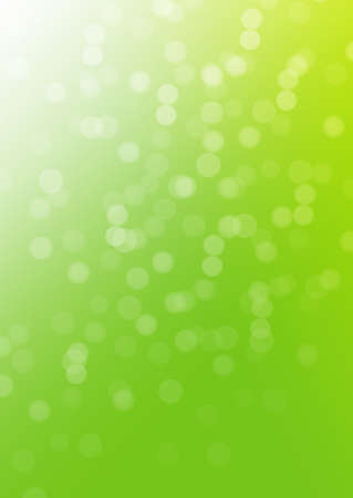 Beautiful bright green bokeh background for your own creationsの写真素材