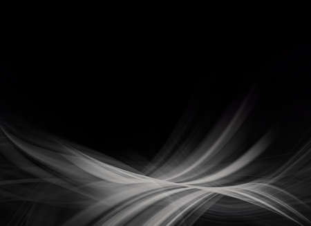 Abstract background waves. Black and white abstract background.の写真素材