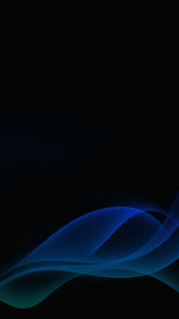 Modern elegant abstract wallpaper for smartphone, waves and curvesの写真素材