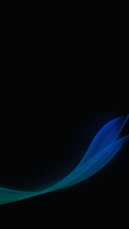Modern elegant abstract wallpaper for smartphone, waves and curvesの写真素材