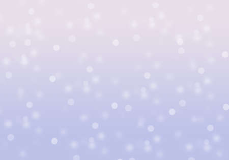 Bright blue abstract background with white bokehの写真素材
