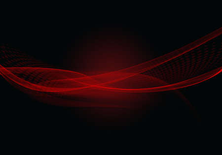 Abstract background waves. Black and red abstract backgroundの写真素材