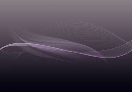 Elegant abstract background design with purple curves and space for your textの写真素材