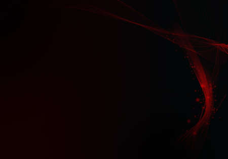 Abstract background waves. Black and red abstract backgroundの写真素材