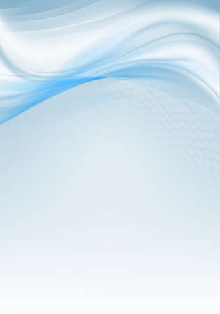 Abstract bright background with bright blue waves and space for your textの写真素材