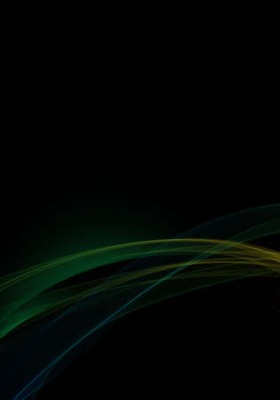 Abstract background with dynamic multicolored lines for your own creationsの写真素材