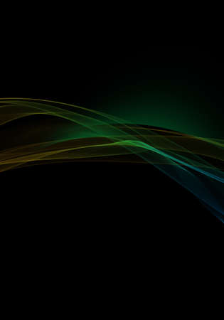 Abstract background with dynamic multicolored lines for your own creationsの写真素材