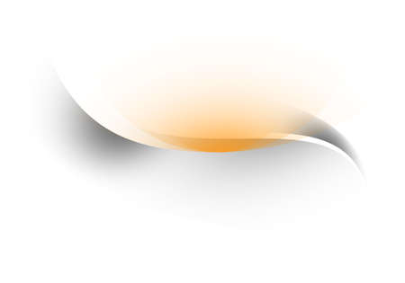 Abstract background waves. White, grey and orange abstract background.の写真素材