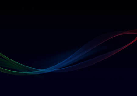 Abstract background waves. Black, blue and and purple abstract backgroundの写真素材