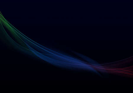 Abstract background waves. Black, blue and and purple abstract backgroundの写真素材