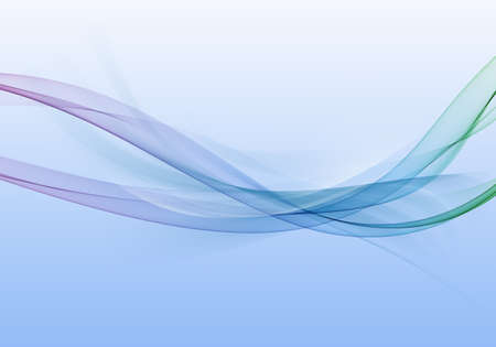 Abstract background waves. White and light blue abstract backgroundの写真素材