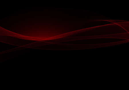 Abstract background waves. Black and red abstract backgroundの写真素材