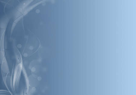 Abstract background waves. White and light blue abstract backgroundの写真素材