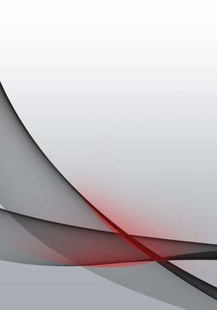 Abstract white, black and and red background waves. Bright abstract background.の写真素材