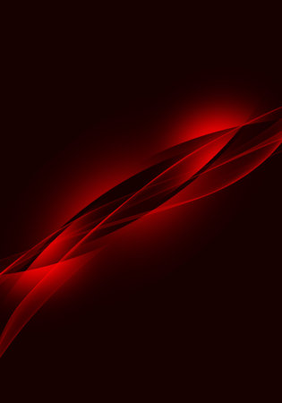 Abstract background waves. Black and red abstract background for wallpaper oder business card