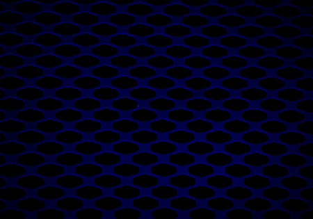 Royal blue metallic texture belonging to some street furniture. Worn metal texture with detail.
