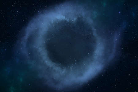 3D rendering of a stellar nebula and cosmic dust, cosmic gas clusters and constellations in deep space. Ideal for a space science project, as well as for any presentation or as a bright background for your compositionsの写真素材