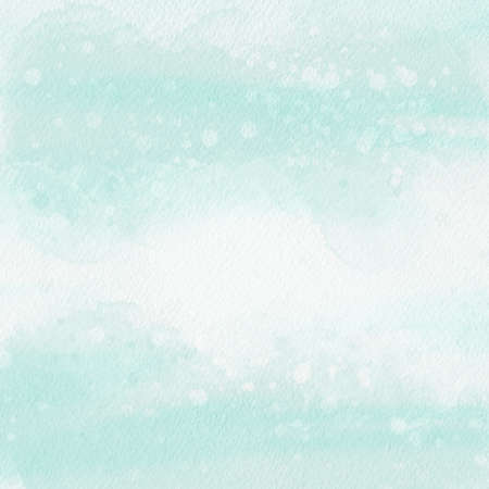 Abstract blue green watercolor background. Watercolor background for invitations, cards, posters. Texture, abstract background, color splashingの写真素材