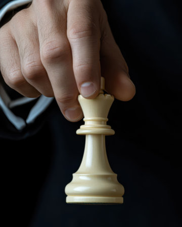 Concept for business strategy failure. Chess game.の素材