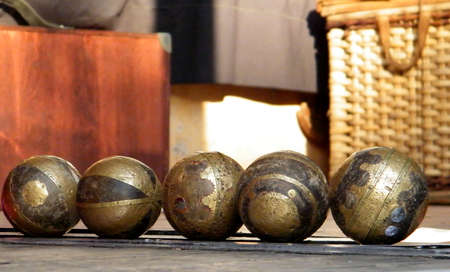 Juggling ballsの写真素材