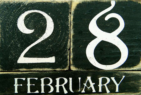 Retro - Calendarの写真素材