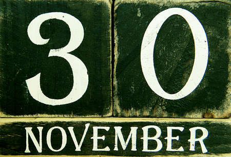 Retro - Calendarの写真素材