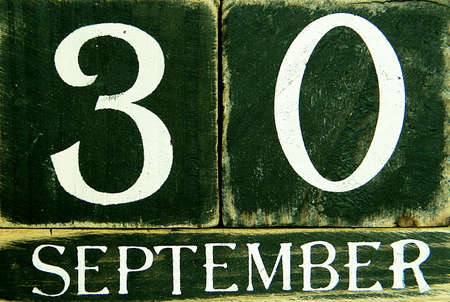 Retro - Calendarの写真素材