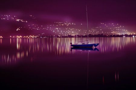 Violet Lakeの写真素材