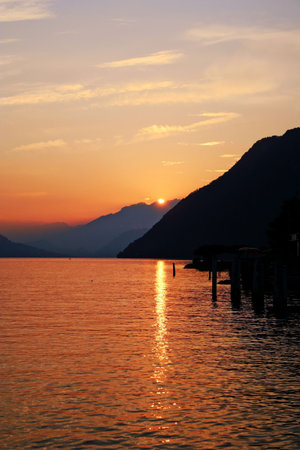 Letzte Sonnestrahlenの写真素材