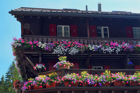 Alpin Chaletの写真素材