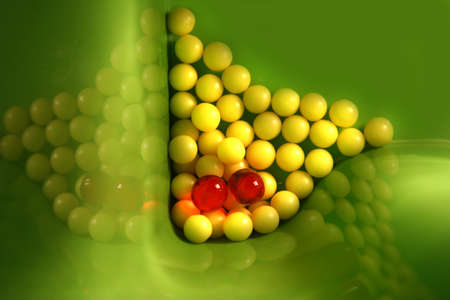 green vitaminsの写真素材